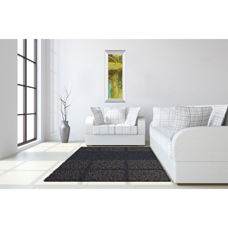 Classy Living Golden Eclipse Wall Art 18"x42", Mirrored Frame