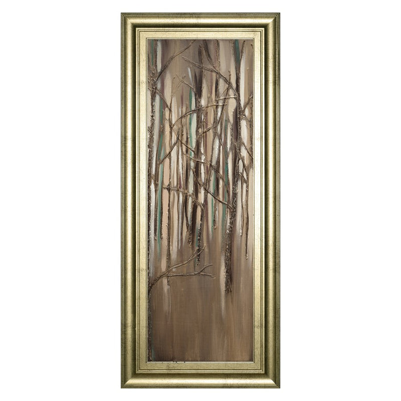 Classy Living Elegant Forest Wall Art 18"x42", GiIded Radiance Frame