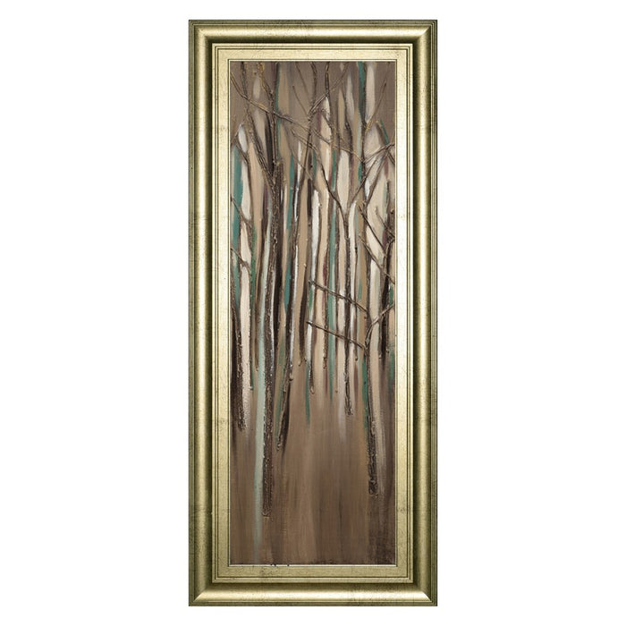 Classy Living Whimsical Woods Wall Art 18"x42", GiIded Radiance Frame