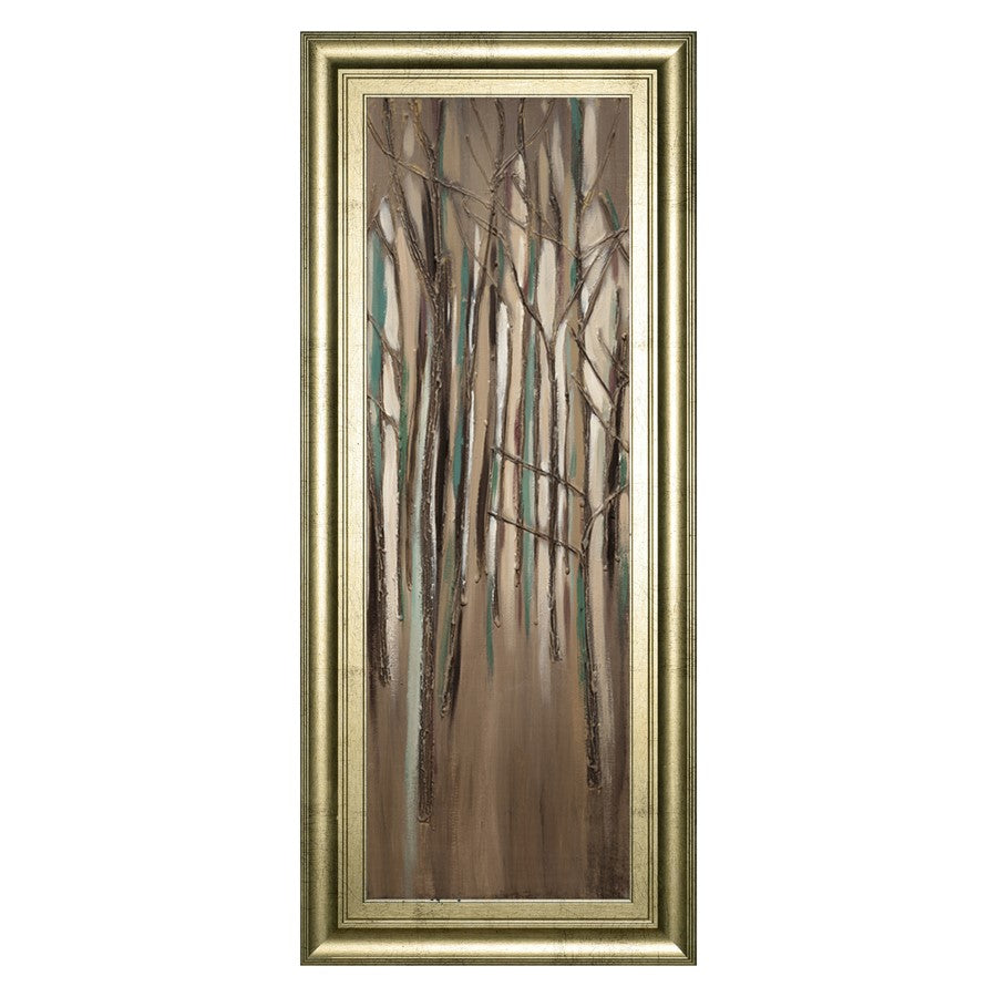 Classy Living Whimsical Woods Wall Art 18"x42", GiIded Radiance Frame