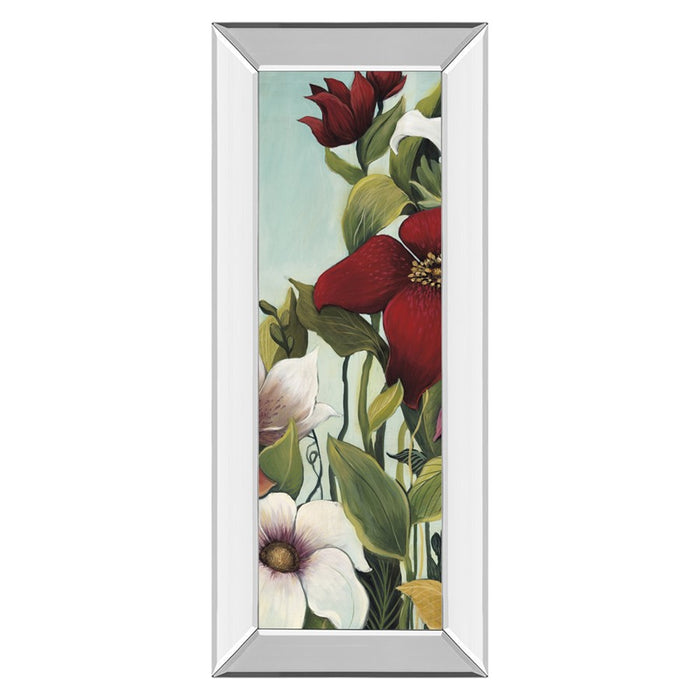 Classy Living Efflorescence Wall Art 18"x42", Mirrored Frame - 1701MF