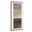 Classy Living Sand Veil Horizon Wall Art 18"x42", Mirrored Frame