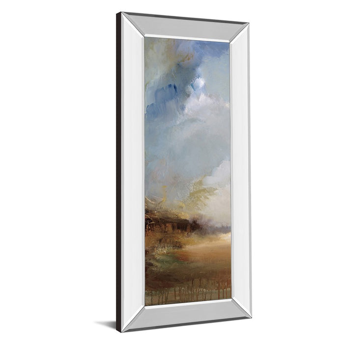 Classy Living Mist Valley Escape Wall Art 18"x42", Mirrored Frame