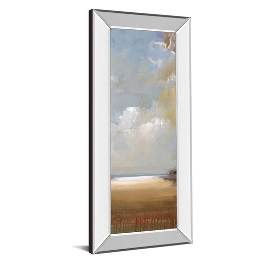 Classy Living Serene Skies Wall Art 18"x42", Mirrored Frame