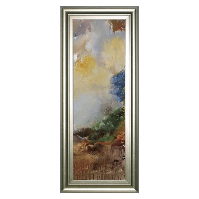 Classy Living Haven Wall Art 18"x42", Silver Frame