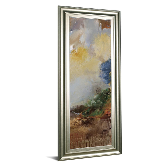 Classy Living Haven Wall Art 18"x42", Silver Frame