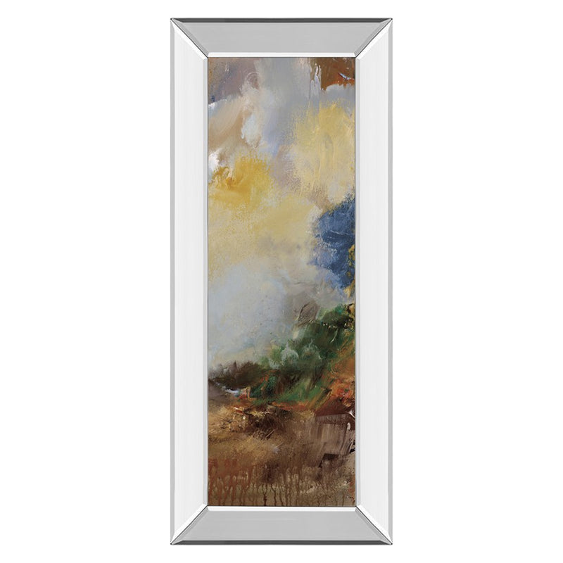 Classy Living Haven Wall Art 18"x42", Mirrored Frame