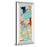 Classy Living Mist Meadow Wall Art 18"x42", Mirrored Frame