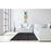 Classy Living Mist Meadow Wall Art 18"x42", Mirrored Frame