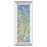Classy Living Serene Leaf Escape Wall Art 18"x42", Mirrored Frame