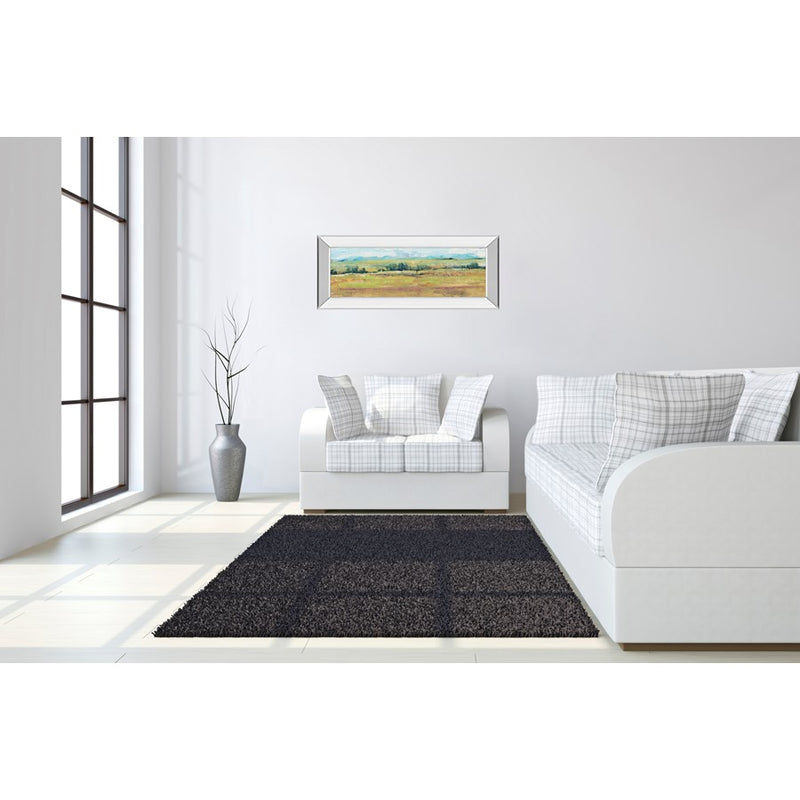 Classy Living Distant Treeline Wall Art 42"x18", Mirrored Frame