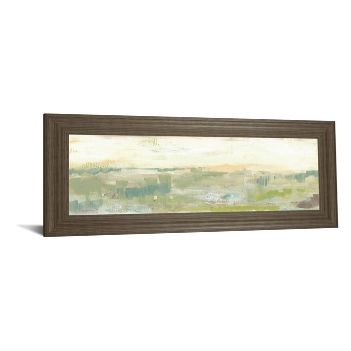 Classy Living Pastel Meadow Wall Art 42"x18", Tranquil Ash Frame