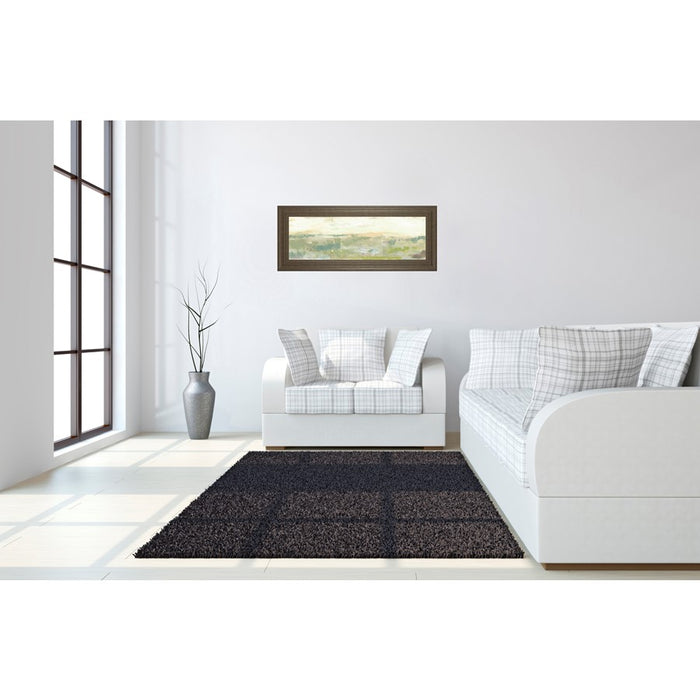 Classy Living Pastel Meadow Wall Art 42"x18", Tranquil Ash Frame