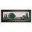Classy Living Serene Treeline Wall Art 42"x18", Dark Chocolate Frame