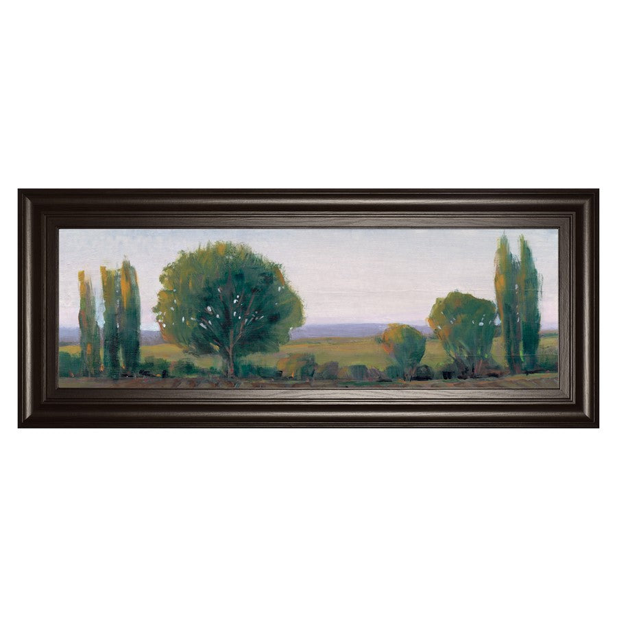 Classy Living Serene Treeline Wall Art 42"x18", Dark Chocolate Frame