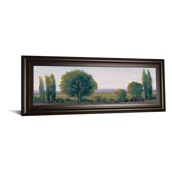 Classy Living Serene Treeline Wall Art 42"x18", Dark Chocolate Frame