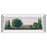 Classy Living Serene Treeline Wall Art 42"x18", Mirrored Frame