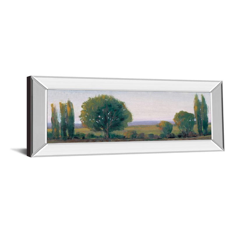 Classy Living Serene Treeline Wall Art 42"x18", Mirrored Frame