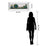 Classy Living Serene Treeline Wall Art 42"x18", Mirrored Frame