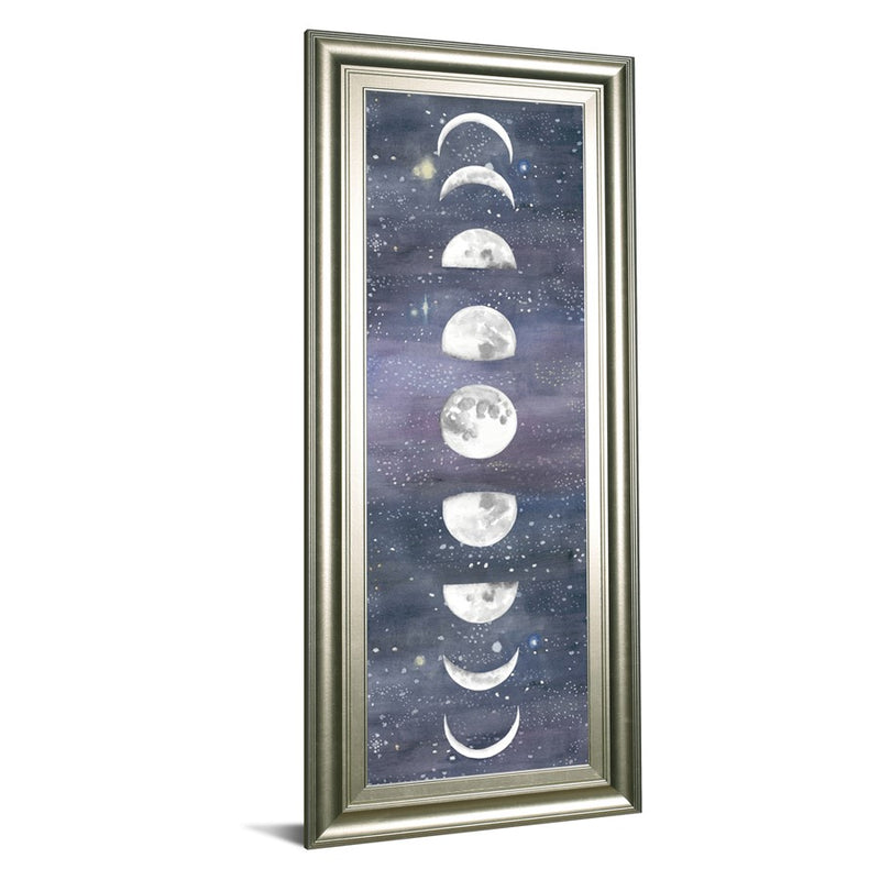 Classy Living Lunar Phases Wall Art 18"x42", Silver Serenity Frame