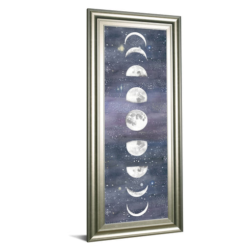 Classy Living Lunar Phases Wall Art 18"x42", Silver Serenity Frame