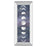 Classy Living Lunar Phases Wall Art 18"x42", Mirrored Frame