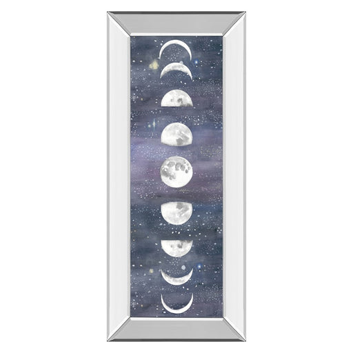 Classy Living Lunar Phases Wall Art 18"x42", Mirrored Frame