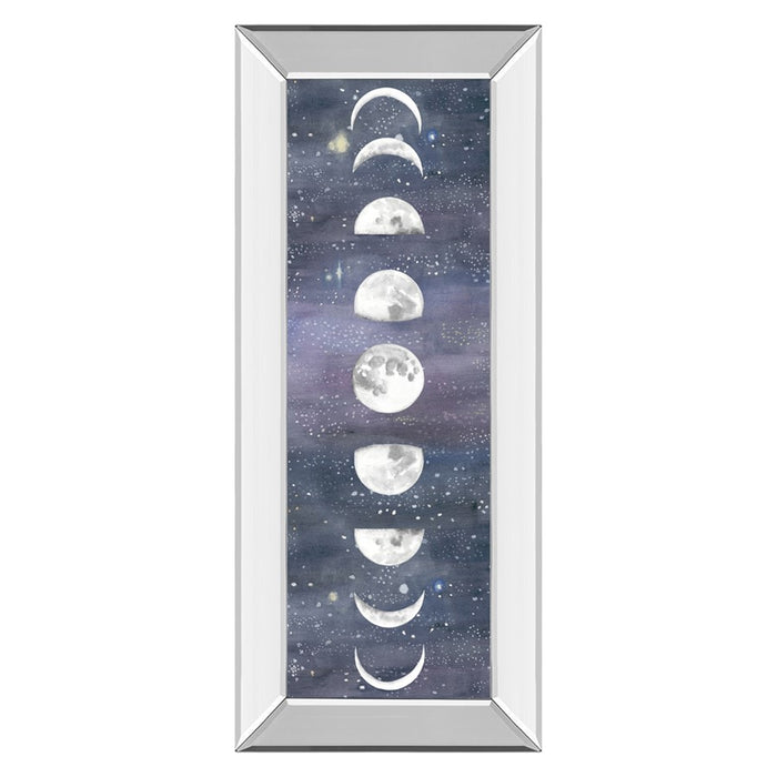 Classy Living Lunar Phases Wall Art 18"x42", Mirrored Frame