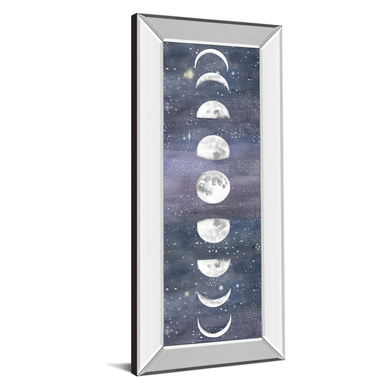 Classy Living Lunar Phases Wall Art 18"x42", Mirrored Frame