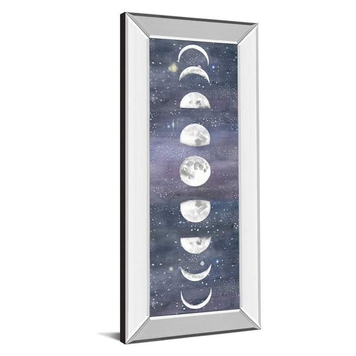 Classy Living Lunar Phases Wall Art 18"x42", Mirrored Frame