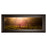 Classy Living Golden Grazing Wall Art 42"x18", Dark Chocolate Frame