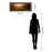 Classy Living Golden Grazing Wall Art 42"x18", Nature's Splendor Frame