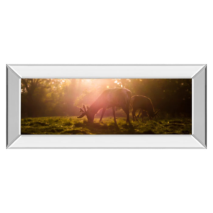 Classy Living Golden Grazing Wall Art 42"x18"