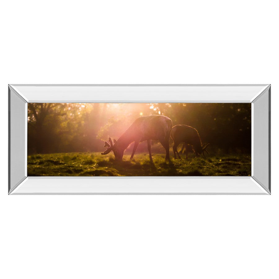 Classy Living Golden Grazing Wall Art 42"x18"