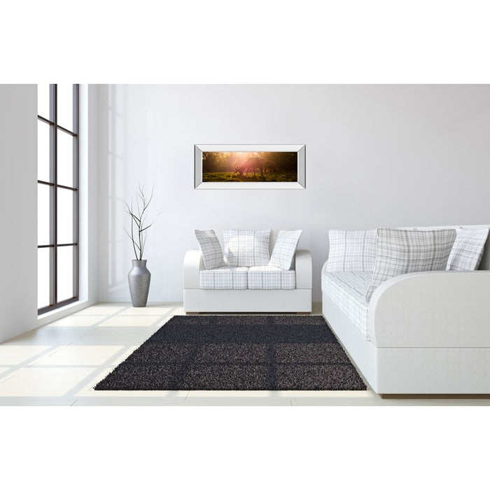 Classy Living Golden Grazing Wall Art 42"x18"