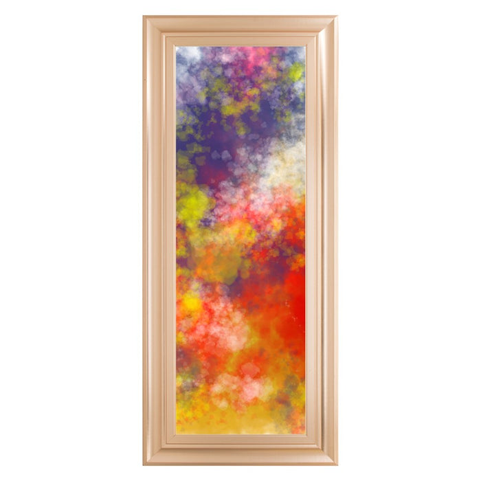 Classy Living Colorburst Dream Wall Art 18"x42", Rose Gold Romance Frame