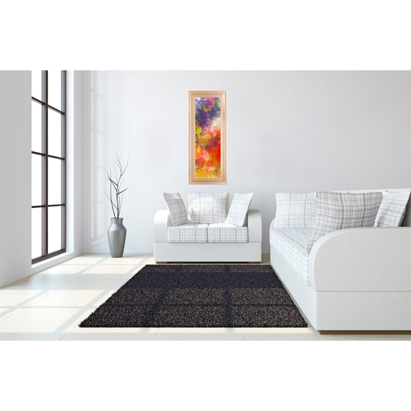 Classy Living Colorburst Dream Wall Art 18"x42", Rose Gold Romance Frame