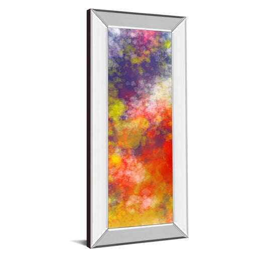 Classy Living Colorburst Dream Wall Art 18"x42", Mirrored Frame