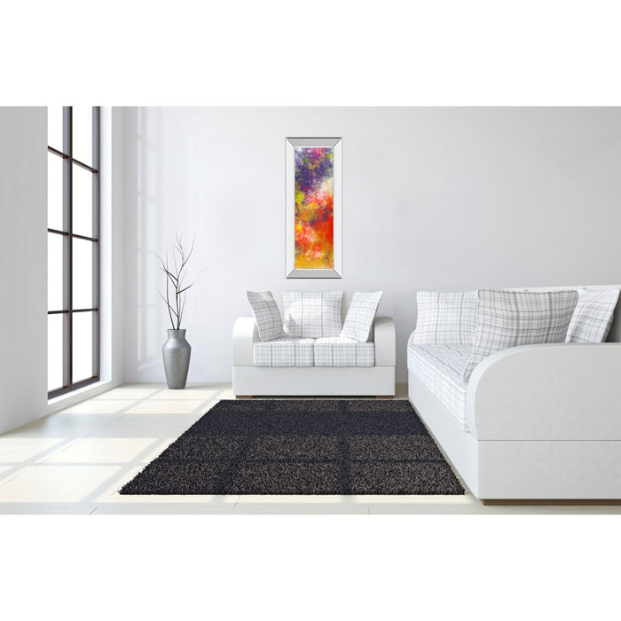 Classy Living Colorburst Dream Wall Art 18"x42", Mirrored Frame