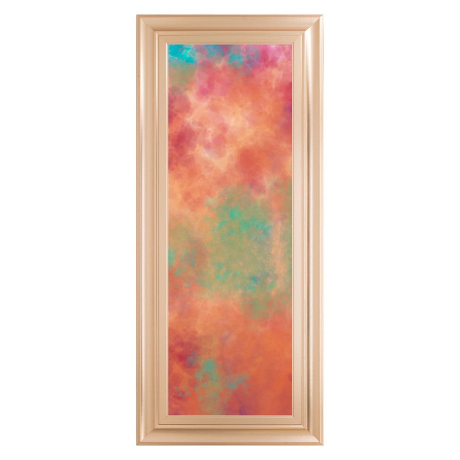 Classy Living Dreamscape Haze Wall Art 18"x42", Rose Gold Romance Frame