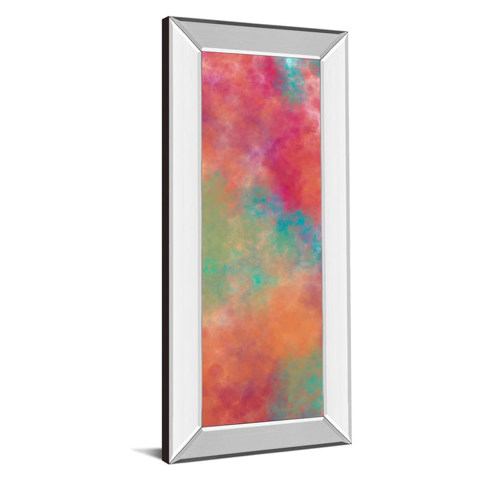Classy Living Vapor Illusion Wall Art 18"x42", Mirrored Frame