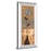 Classy Living Solitary Bloom Wall Art 18"x42", Mirrored Frame