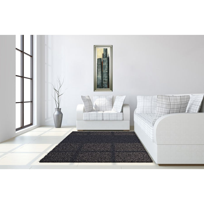 Classy Living City Silhouettes Wall Art 18"x42", Silver Serenity Frame