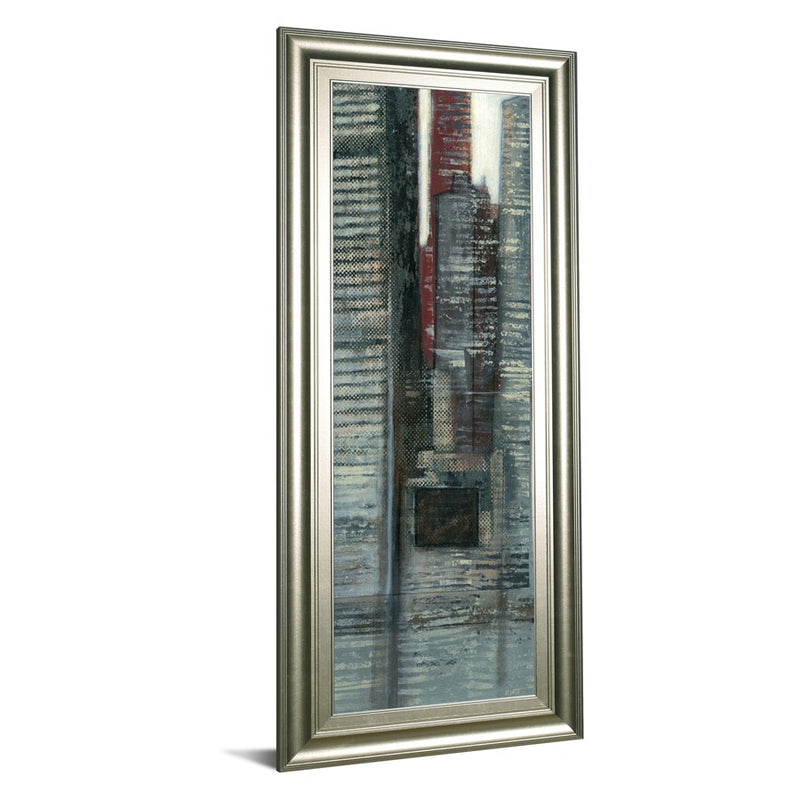 Classy Living Urban Essence Wall Art 18"x42", Silver Serenity Frame