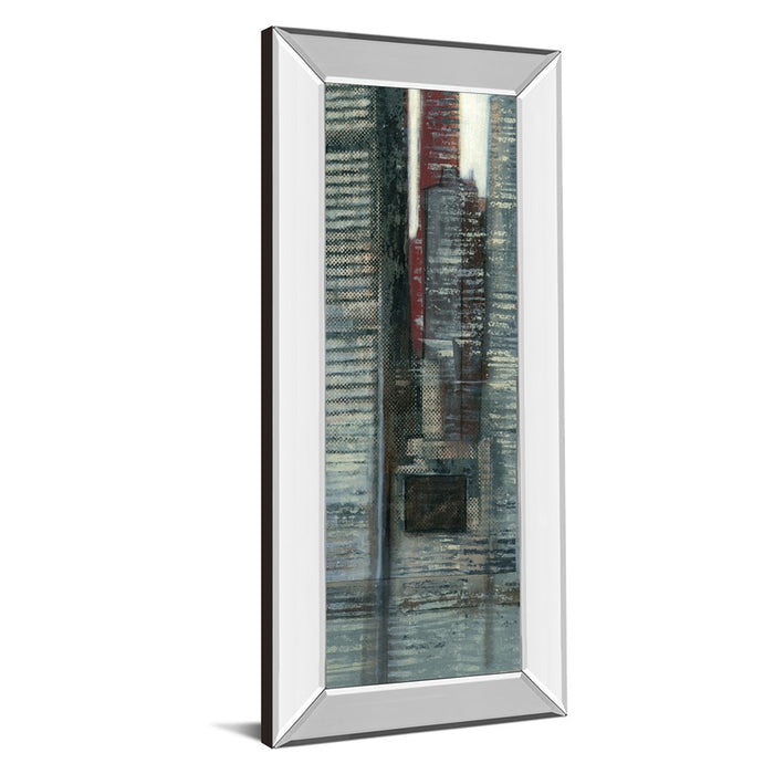 Classy Living Urban Essence Wall Art 18"x42", Mirrored Frame