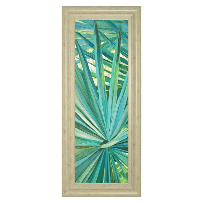 Classy Living Tropical Elegance Wall Art 18"x42", Ivory Bliss Frame