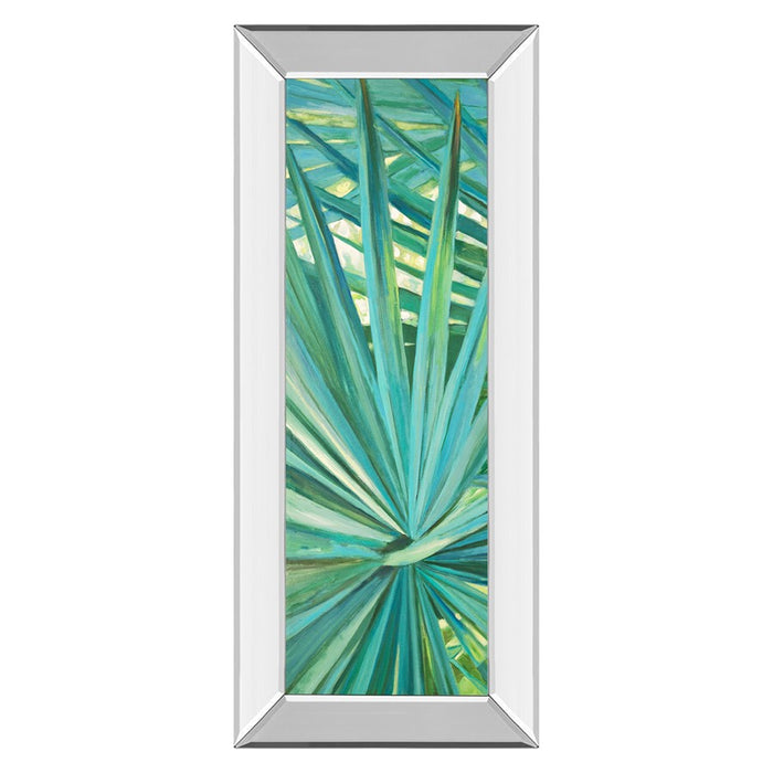 Classy Living Tropical Elegance Wall Art 18"x42", Mirrored Frame