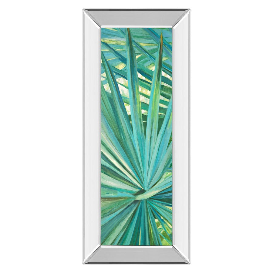 Classy Living Tropical Elegance Wall Art 18"x42", Mirrored Frame