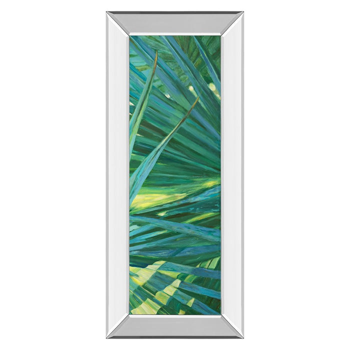 Classy Living Lush Greenery Wall Art 18"x42", Mirrored Frame
