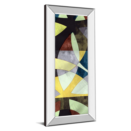 Classy Living Elliptic Path I Wall Art 18"x42", Mirrored Frame